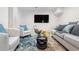 Cozy living room with plush seating, entertainment center, and stylish decor, perfect for relaxation at 16308 E Wyoming Dr, Aurora, CO 80017