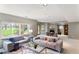 Finished basement with comfortable seating, fireplace and wet bar at 2512 Premier Pl, Boulder, CO 80304