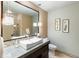 Modern bathroom with updated fixtures and a large vanity at 2512 Premier Pl, Boulder, CO 80304