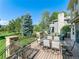 Deck with seating area, overlooking landscaped yard at 2512 Premier Pl, Boulder, CO 80304