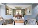 Open dining area with a view of another living space at 2512 Premier Pl, Boulder, CO 80304