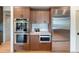 Stainless steel appliances and wood cabinets at 2512 Premier Pl, Boulder, CO 80304