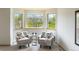 Peaceful sitting area with bay window offering scenic views at 2512 Premier Pl, Boulder, CO 80304