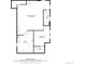 Detailed floorplan of the home's basement level layout at 7155 E Exposition Ave, Denver, CO 80224