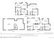 Detailed floor plan showing the layout of the home's basement, main level, and second story at 7388 S Ireland Cir, Centennial, CO 80016