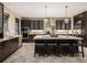 Sleek kitchen with an oversized island and modern design at 424 Grape St, Denver, CO 80220