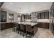 Stylish kitchen featuring a large island, modern appliances, and elegant cabinetry, ideal for culinary enthusiasts at 424 Grape St, Denver, CO 80220