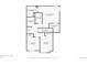 Second floor layout with bedrooms, closets, bathrooms and laundry room at 9316 Harrison St, Thornton, CO 80229