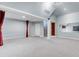 Spacious basement with ample room, carpeted floors, and recessed lighting, perfect for recreation at 601 E 131St Ct, Thornton, CO 80241