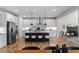 Spacious kitchen with a large island and modern appliances at 515 Orion Ave, Erie, CO 80516