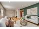 Spacious living room showcasing hardwood floors and stylish decor with ample seating at 1060 Grove St, Denver, CO 80204