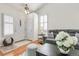 Bright living room with hardwood floors, and neutral decor at 19691 E 59Th Dr, Aurora, CO 80019