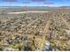 Aerial view of property highlighting proximity to Sloan's Lake and Edgewater Public Market at 3207 W 25Th Ave, Denver, CO 80211