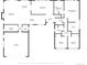 Detailed floor plan showcasing the layout with dimensions of the kitchen, living room, and bedrooms at 92 S Devinney St, Golden, CO 80401