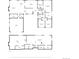 Detailed floor plan of the house showing layout, room dimensions, and relationships between the spaces at 92 S Devinney St, Golden, CO 80401