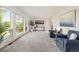 Sun-drenched living room with large windows overlooking the lush backyard and a comfortable seating area at 92 S Devinney St, Golden, CO 80401