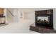 Finished basement features a fireplace at 8525 E 149Th Dr, Thornton, CO 80602
