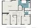 Second-floor layout featuring bedrooms, bathrooms, and a walk-in closet at 613 Rio Rancho Way, Brighton, CO 80601