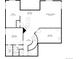 Basement floorplan featuring a bedroom, office, wet bar, recreation room, and storage at 15179 W Washburn Ave, Lakewood, CO 80228