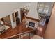 Open-concept home with staircase, living room and gourmet kitchen on display at 15179 W Washburn Ave, Lakewood, CO 80228
