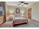 Bedroom featuring neutral colors, cozy furnishings, and soft lighting at 2094 Lost Canyon Ranch Ct, Castle Rock, CO 80104
