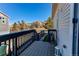 Outdoor deck with a view of surrounding neighborhood at 3375 Starry Night Loop, Castle Rock, CO 80109