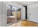 Sliding glass doors open to a private deck and backyard at 12655 W Bayaud Ave # 40, Lakewood, CO 80228