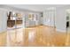 Bright bedroom with hardwood floors, built in storage and balcony access at 12655 W Bayaud Ave # 40, Lakewood, CO 80228