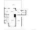 A detailed floorplan showcasing the second floor, including the kitchen, living room, and garage at 12655 W Bayaud Ave # 40, Lakewood, CO 80228