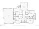 Basement floor plan featuring garage, primary bedroom, and recreation spaces at 1662 Gore Dr, Larkspur, CO 80118