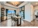 Bright dining area with modern decor and sliding glass door at 6320 Indian Paintbrush St # 108, Frederick, CO 80530