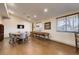 This game room features a shuffleboard table and space for playing cards and other games at 6320 Indian Paintbrush St # 108, Frederick, CO 80530