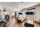 This gym includes several treadmills and weight machines for a complete workout at 6320 Indian Paintbrush St # 108, Frederick, CO 80530