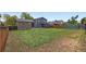 Spacious backyard with lush green grass and a wood fence at 11041 Newland St, Westminster, CO 80020