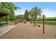 Well-equipped playground featuring swings and climbing structures, perfect for active children and families at 116 Monarch St, Louisville, CO 80027