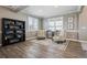 Cozy living room with comfortable seating, stylish accents, and ample natural light at 21854 Tyrolite Ave, Parker, CO 80138