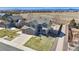 Stunning two-story home with a well-manicured lawn and inviting front porch and attached two car garage at 1537 Rosedale St, Castle Rock, CO 80104