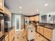 Well-equipped kitchen boasting granite countertops, stainless steel appliances, and ample cabinet space for storage at 1537 Rosedale St, Castle Rock, CO 80104