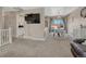 Cozy dining room open to the living room with natural light at 7449 W Fremont Ave, Littleton, CO 80128