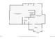 Basement floor plan with Gathering room and bedroom at 6148 W Pacific Cir, Lakewood, CO 80227