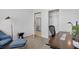 Home office with a modern desk, comfortable chair, and plenty of light at 1300 N Ogden St # 304, Denver, CO 80218
