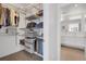 Walk-in closet featuring custom shelving and storage solutions at 1300 N Ogden St # 304, Denver, CO 80218
