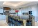 Gourmet kitchen featuring large island and modern appliances at 1077 Canyon Blvd # 403, Boulder, CO 80302