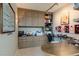 Home office with built-in cabinetry and workspace at 1077 Canyon Blvd # 403, Boulder, CO 80302