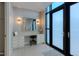 Elegant vanity with plenty of storage and natural light at 1077 Canyon Blvd # 403, Boulder, CO 80302