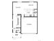 Main level floor plan featuring a kitchen, dining room, Gathering room, powder room, and 2-car garage at 48285 Shetland Dr, Bennett, CO 80102