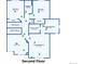 Floor plan showcasing the second floor of a home, highlighting the layout of bedrooms, closets, and bathrooms at 17035 E 102Nd Pl, Commerce City, CO 80022