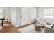 Comfortable living room with hardwood floors and modern decor at 2970 Leyden St, Denver, CO 80207