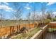 Well-maintained backyard featuring grass, fence, and treeline view at 5300 Tabor St, Arvada, CO 80002