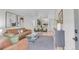 Bright living room with stylish furniture, modern decor, and an open floor plan at 3619 N York St, Denver, CO 80205